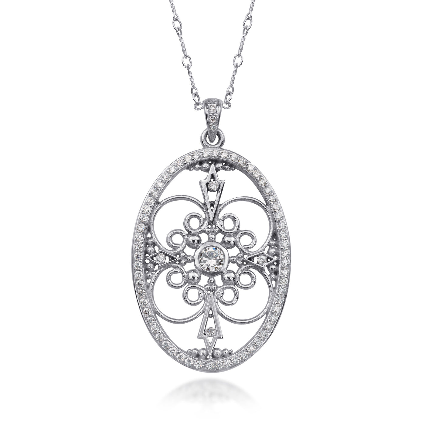 Diamond Necklace by Scott Mikolay in the Aragon Collection