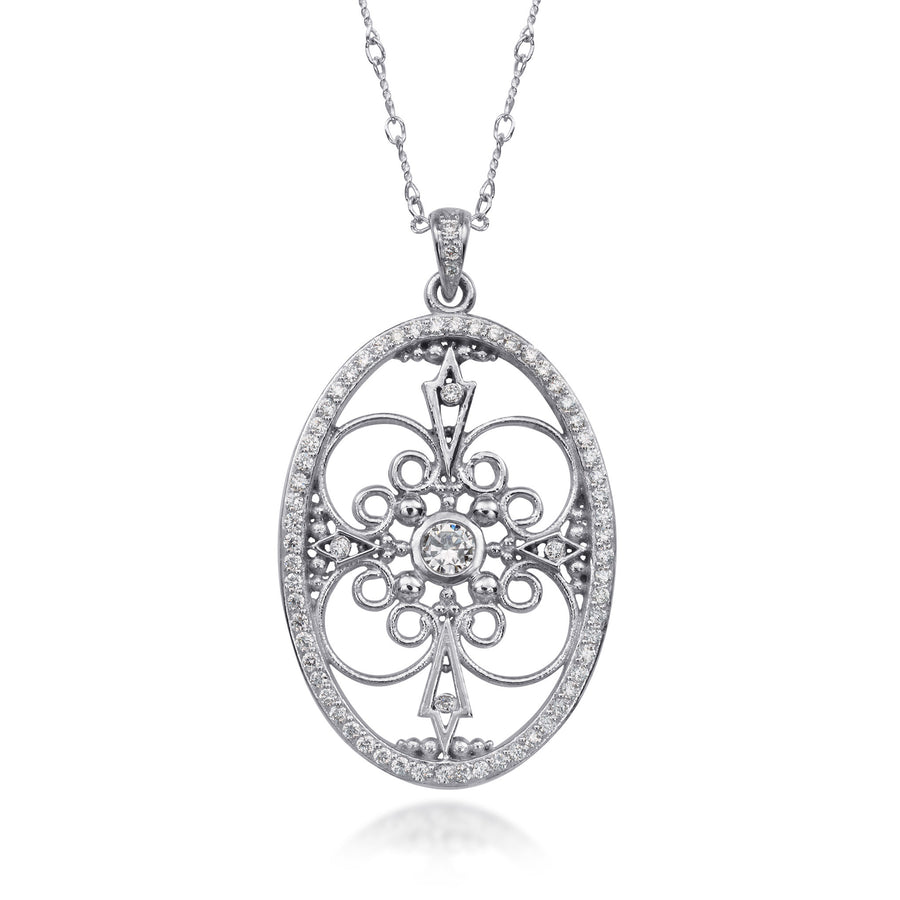 Diamond Necklace by Scott Mikolay in the Aragon Collection