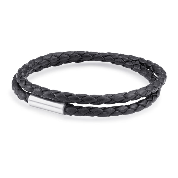 Scott Mikolay Magnetic Leather Bracelet - Double Wrap - Desires by Mikolay