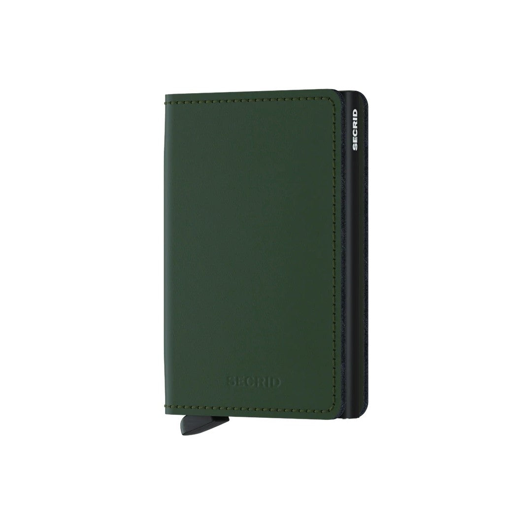 Secrid Slim Wallet Matte Green-Black