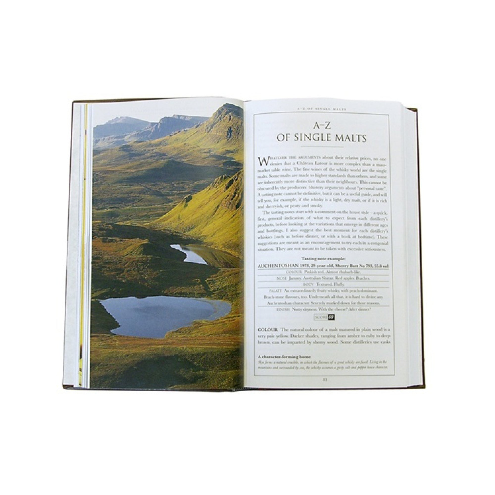 Single Malt Scotch Leather Bound Keepsake Bar Book