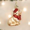Old World Christmas Snowy Pig Ornament