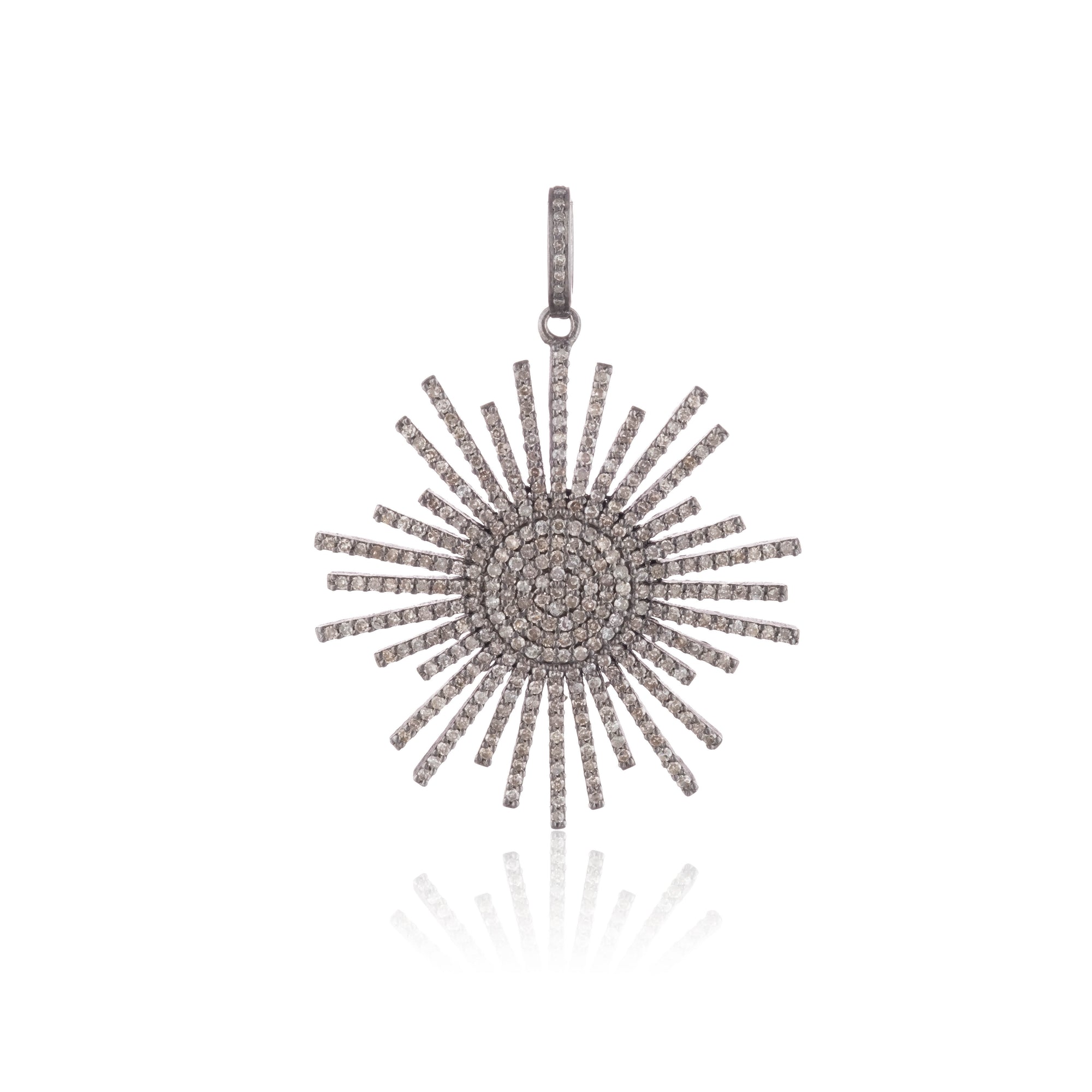Tara Mikolay Raw Diamond Starburst Charm