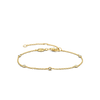 Gold Zirconia By the Yard Milano Bracelet