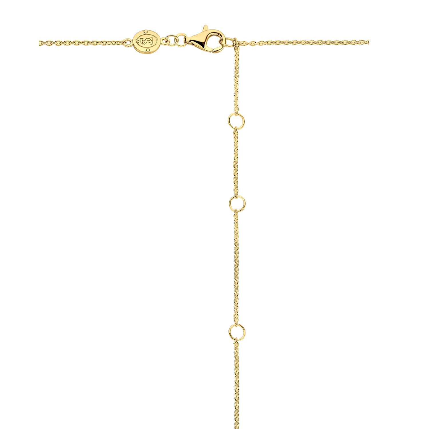 Ti Sento Milano Gold Zirconia By the Yard Necklace