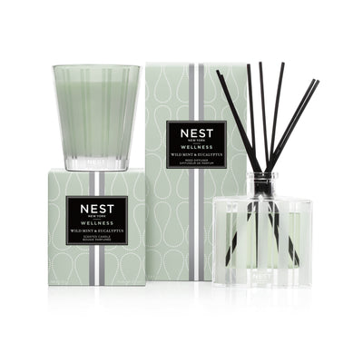 Nest Fragrances Reed Diffuser in Wild Mint & Eucalyptus