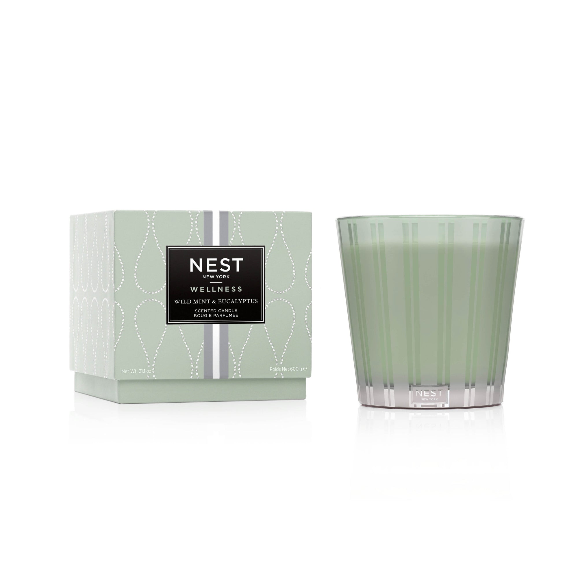 Nest Fragrances 3-Wick Candle in Wild Mint & Eucalyptus