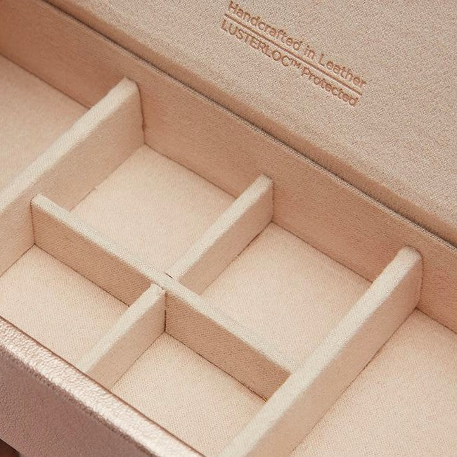 WOLF Palermo Single Winder with Storage in Rose Gold