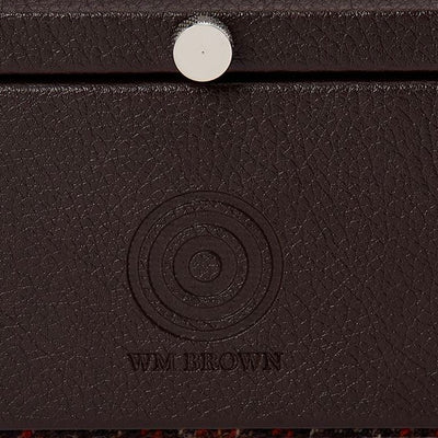 WOLF WM Brown 5 Piece Watch Box in Brown